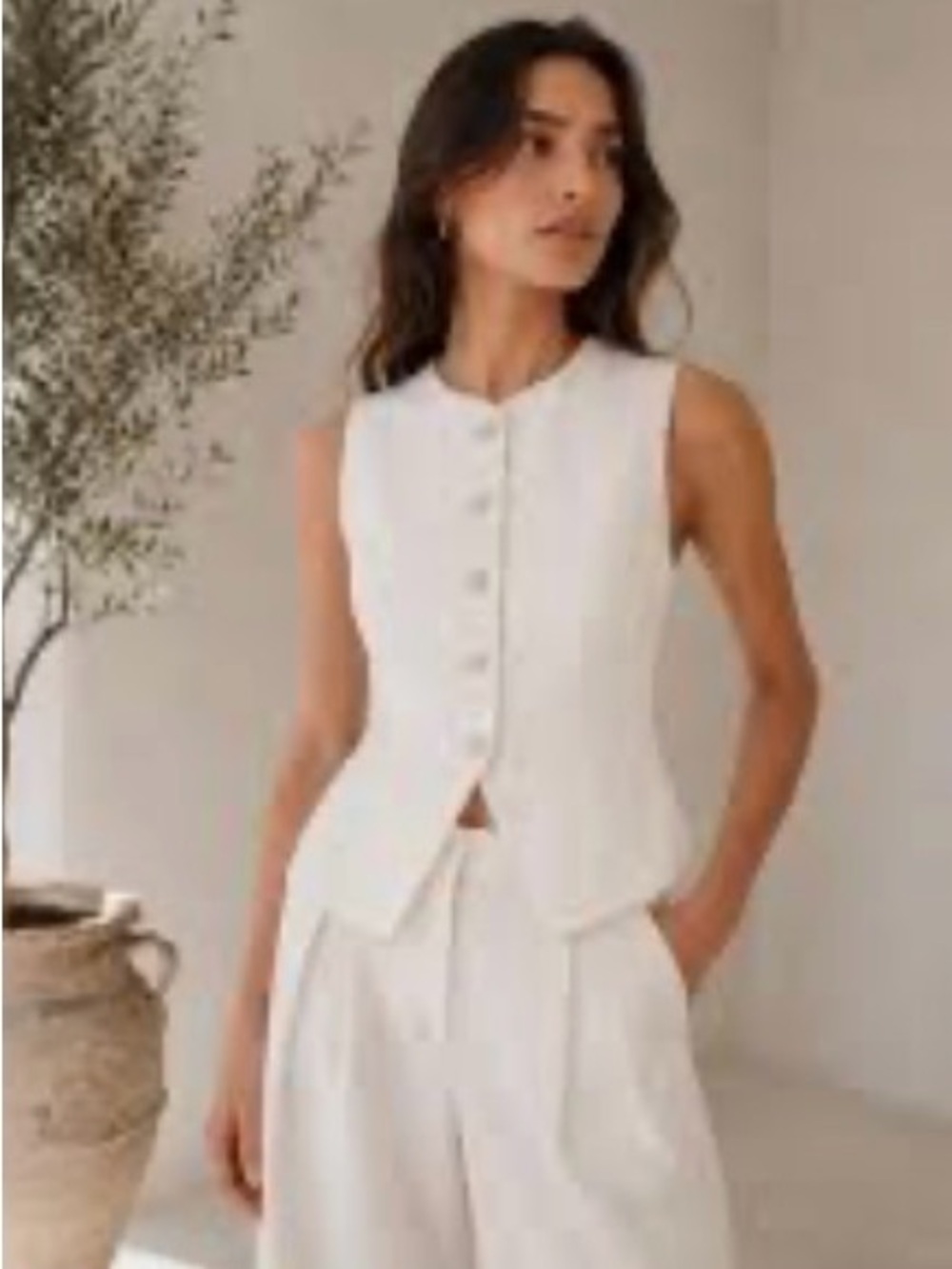 NWT Aritzia Wilfred Regal Light Birch Size 2